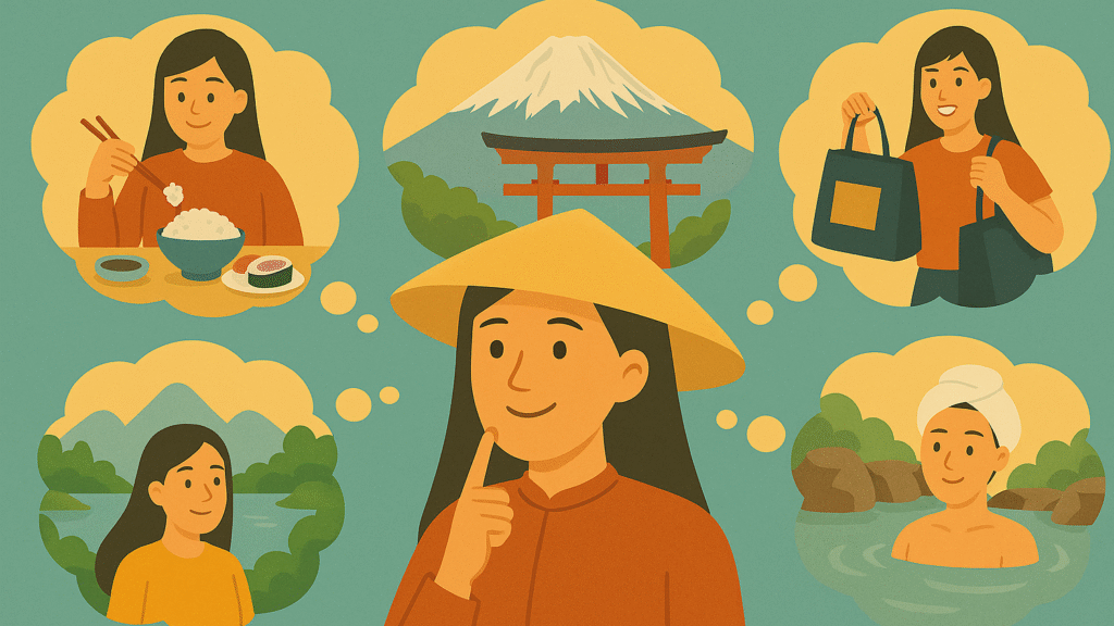 ベトナム人訪日観光客が日本でやってみたいコンテンツランキング