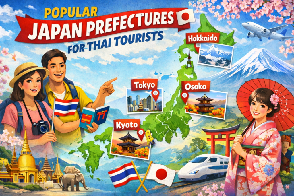 訪日タイ市場トレンド分析【都道府県別ランキング】