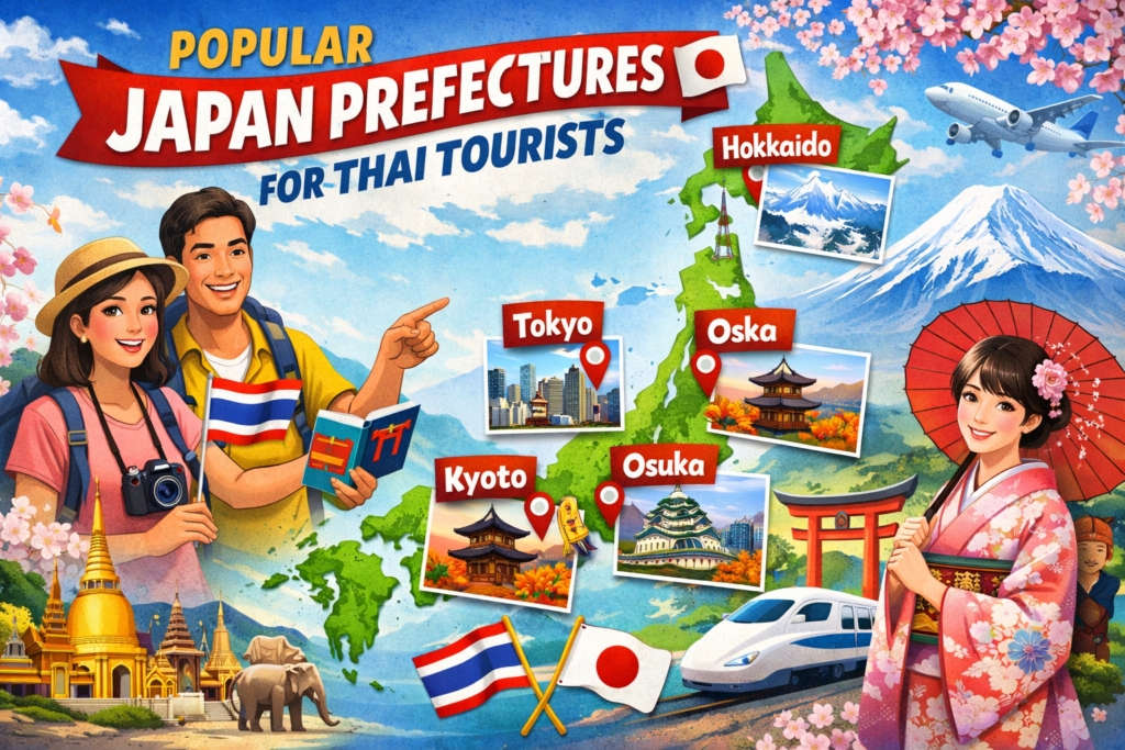 訪日タイ市場トレンド分析【都道府県別ランキング】