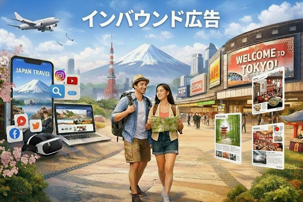 【インバウンド広告】訪日外国人を集客する広告手法を徹底解説